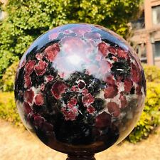 20.74LB Natural Beautiful Fireworks ball Quartz Crystal Sphere Healing 679 picture