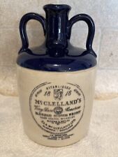 vintage McClelland’s scotch whiskey Ceramic jug Scotland Very Rare Reserve picture