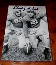 Charley Trippi HOF signed autographed photo Georgia Bulldogs Chicago Cardinals picture
