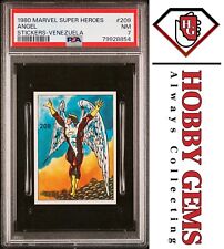 ANGEL PSA 7 1980 Marvel Super Heroes Sticker Venezuela #209 picture