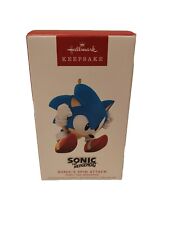 Hallmark Keepsake 2023 Sonic's Spin Attack Brand New In Box Sonic The... picture
