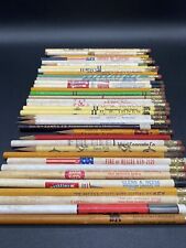 Antique Vintage Lot 36 Advertising Pencils Assorted Various - Americana, Midwest picture