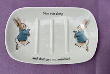 Vintage Beatrix Potter Peter Rabbit Soap Dish Wedgwood  picture