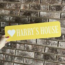 Harry Styles “Harry’s House” Metal Street Sign (No Backing) picture