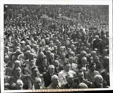 1944 Press Photo Crowd during president's speech at Democratic convention in IL picture