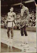 1975 Press Photo Maryland, North Carolina State Basketball Players in Tournament picture