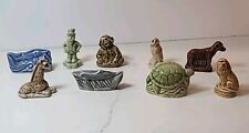 Lot of 9 Figurines Wade Whimsies Animals  Leprechaun  picture