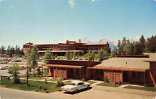 Cottages Jackson Lake Lodge Grand Teton National Park Wyoming 1970  Postcard picture