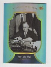 2023 PIECES OF THE PAST HISTORICAL HOLO HISTORICAL FIGURE FDR'S NEW DEAL #95 picture