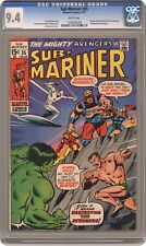 Sub-Mariner #35 CGC 9.4 1971 1028206006 Prelude to first Defenders story picture