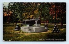 NEWTON, KS Postcard - MILITARY PARK picture