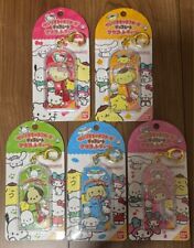 Sanrio Characters Chocolate Mascot Charm Complete Set of 5 Hello Kitty My Melody picture