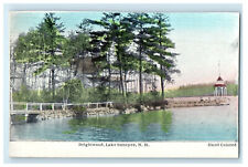 c1910s Brightwood, Lake Sunapee, New Hampshire NH Unposted Hand Colored Postcard picture