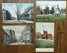 Fitchburg Massachusetts 1907-1910 Postcards (4) MA. MASS. picture