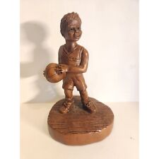 Red Mill Mfg. Basketball Boy Wooden Figure picture
