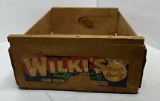 Vintage Fruit Crate Wilkis California picture