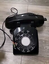 Vintage Western Electric Bell Embellished Rotary Black Phone picture