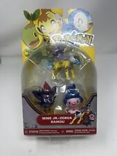2011 Pokemon Jakks Pacific mime jr, zorua￼ raikou Multi Pack Figures Damaged Box picture
