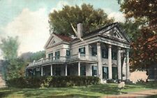 Postcard MA Greenfield Mass WC Wood Mansion Posted 1907 Vintage PC H706 picture