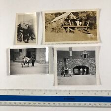 Vtg Miscellaneous Locations People and Age Photograph Lot of 4 #89 picture