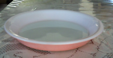 Vtg Pyrex Flamingo Pink 8 1/2'' Round Pie Plate Baking Ovenware Dish  209-17 picture