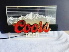 Coors Beer Edge Light Sign Retro Bar Light 18.5