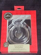 Hallmark 2020 Engagement Bling Ring with Heart Premium Christmas Ornament picture