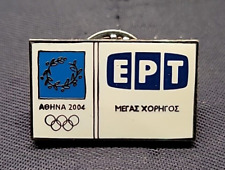 2004 ATHENS EPT RADIO MEDIA OLYMPIC PIN picture