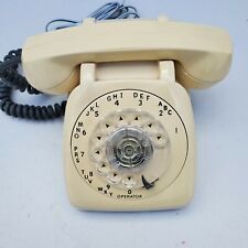 Vintage Rotary Dial AUTOMATIC ELECTRIC Cream Desktop Telephone picture