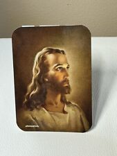 Jesus Wallet Photo Vintage Printed In 1955 2.5” x 4” picture
