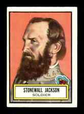 1952 Topps Look N See #40 Stonewall Jackson VGEX Set Break B2 picture