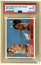 1990 Topps Spitting Image Mr. Spock PSA 8 #36 picture