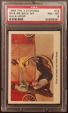 1959 Fleer The 3 Stooges 'Give Me Back My Hula Hoop' #72 PSA Graded picture