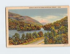Postcard Emerald Lake in the Green Mountains Vermont USA picture