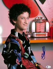 DUSTIN DIAMOND Signed SAVED BY THE BELL Screech 11x14 Photo Beckett BAS Witness picture
