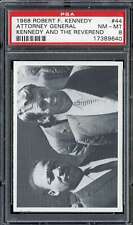 1968 ROBERT F. KENNEDY #44 MARTIN LUTHER KING JR. PSA 8 *DS14532 picture