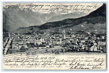 1903 Glarus Against the Carp Stock Greetings from Glarus Switzerland Postcard picture