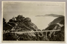RPPC Route de la Grand Corniche, French Riviera, Bridge, Vintage Photo Postcard picture