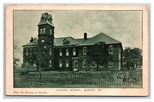 Graded School Building Marion Kentucky KY DB Postcard Y1 picture