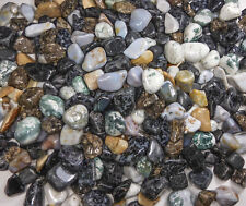 Bulk Wholesale Lot 12 lb Tumbled Gemstone Mixed Crystal Mineral Stone Collection picture