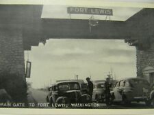 Vintage Fort Lewis Main Gate Washington Postcard - P25 picture