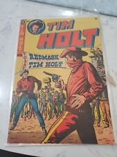 TIM HOLT #36-1952-EARLY PRE-CODE HORROR GHOST RIDER-REDMASK VS TIM HOLT--ME picture