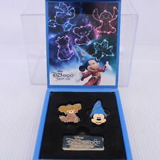 C2 Disney D23 EXPO Japan 2018 Exclusive Pin Boxed Sorcerer  Mickey UniBEARsity picture