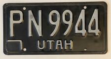 Utah 1968-1972 License Plate # PN 9944 picture