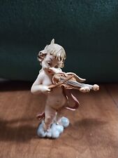 Antique Figurine: Cupid With Violin picture