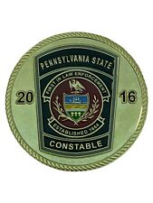 2016 Pennsylvania State Constable Commonwealth Constables Assc Challenge Coin 1O picture