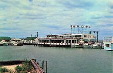 Postcard Bill's Famous Ship Cafe on the Bay, Ocean City, Maryland Vintage picture