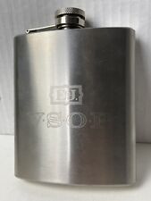 Vintage E&J VSOP stainless steel 7 Oz Flask picture