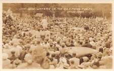 Johnston Pennsylvania BEF Bonus Army Camp Walter M. Waters Real Photo PC AA68764 picture