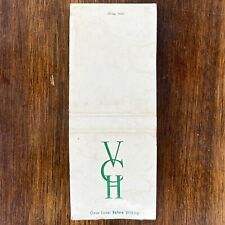 Vintage Matchbook Cover Valley Children’s Hospital Fresno California Matches picture